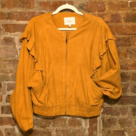 Joie Temis suede bomber jacket - Picture 4 of 6